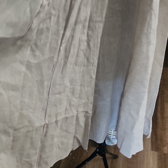 DISSH Milahn Natural Cream Linen Maxi Dress - Picture 6 of 13